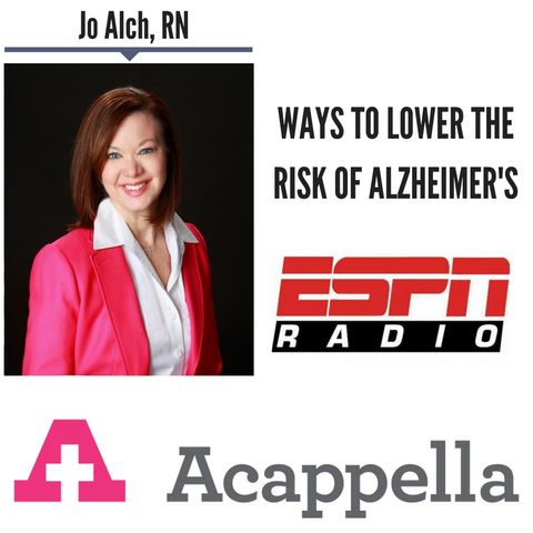 Ways to Lower the Risk of Alzheimer's || Jo Alch Discusses LIVE (6/18/18)