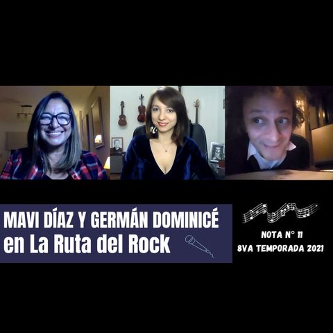 La Ruta del Rock con Mavi Diaz y Germán Dominicé