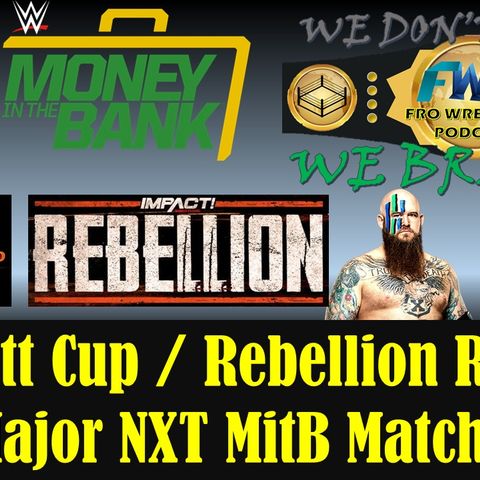 Huge NXT Money in the Bank Match - Crockett Cup Reaction