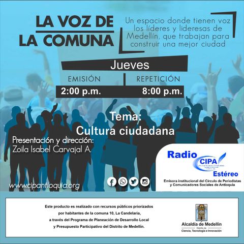 3-RADIO CIPA 2024-LA VOZ DE LA COMUNA- CULTURA CIUDADANA