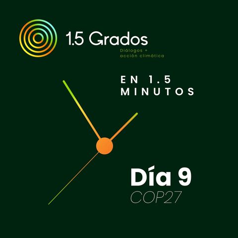 En 1.5 minutos Día 9 de la COP27