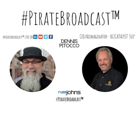 Catch Dennis Pitocco on the #PirateBroadcast™