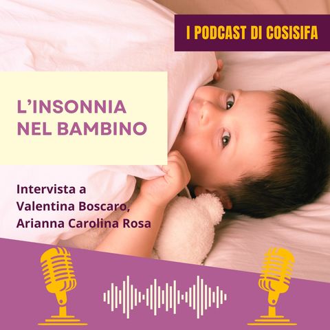 L'insonnia del bambino