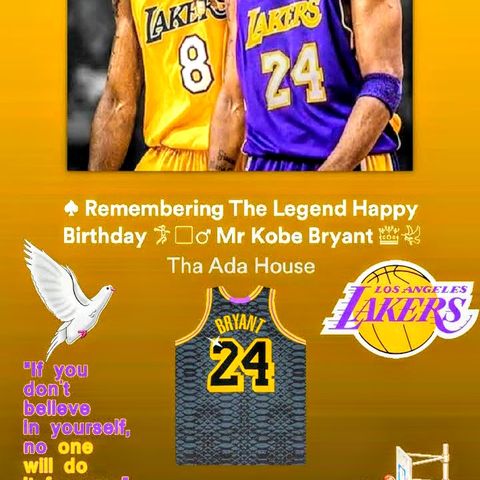 ♠️ REMEMBERING THE LEGEND  🤾🏾‍♂️ MR KOBE BRYANT 👑🕊️