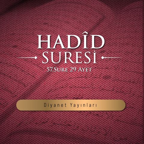 Hadîd suresi