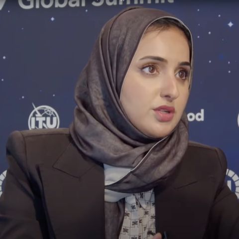 ITU INTERVIEWS @ ITU AI for Good Global Summit:  Ebtesam Almazrouei, Technology Innovation Institute