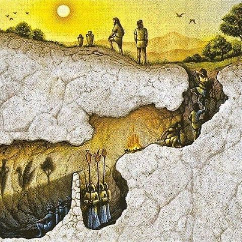 El mito de la caverna de Platón