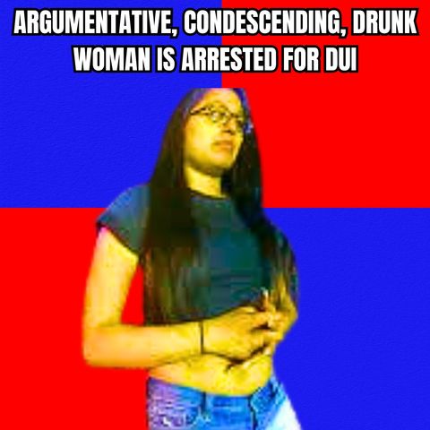 Argumentative, Condescending, Drunk Woman is Arrested for DUI - Bodycam DUI Arrest