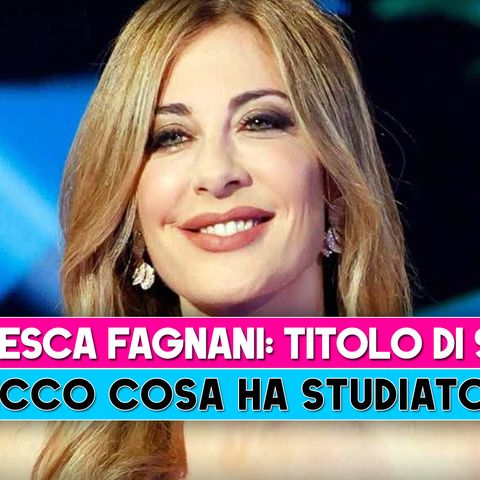 Francesca Fagnani, Titolo Di Studio: Ecco Cosa Ha Studiato!