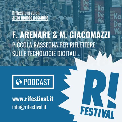 Riflettere sulle Tecnologie Digitali - F. Arenare & M. Giacomazzi