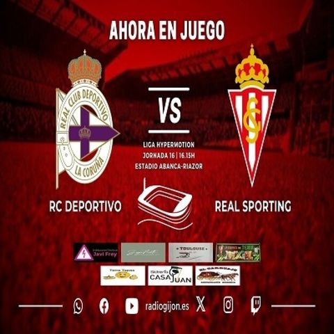 Ahora En Juego J16 #LigaHypermotion #DéporRealSporting