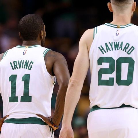 Gordon Hayward, Kyrie Irving Healthy And Ready To Go For Celtics