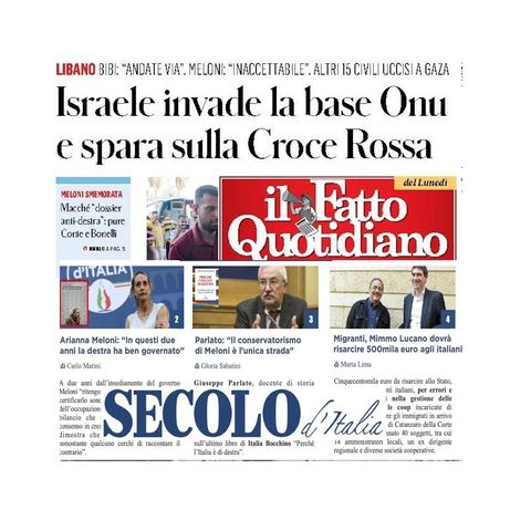 Rassegna stampa del 14 ottobre 2024