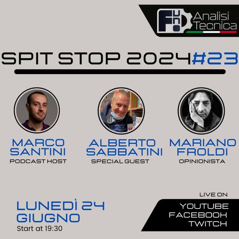 Spit Stop 2024 - Puntata 23 - LIVE con Alberto Sabbatini