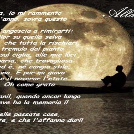 Canto: Alla Luna