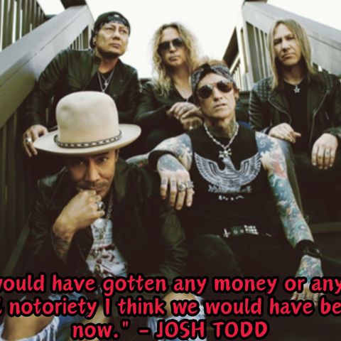 No Apologies With JOSH TODD From BUCKCHERRY