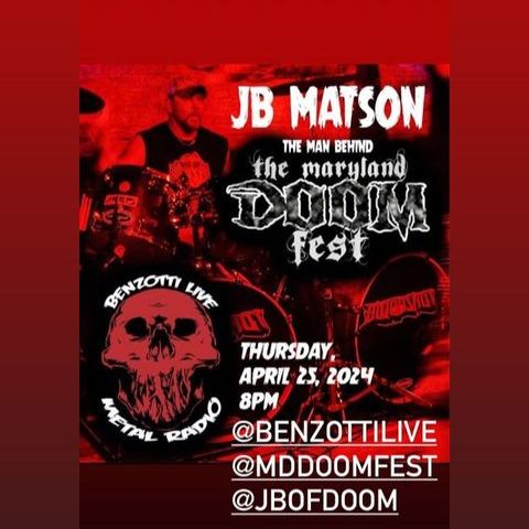JB Matson of Maryland Doom Fest Guest Metalhead
