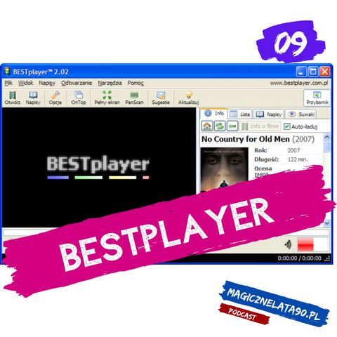 09 BESTplayer - legendarny odtwarzacz filmów