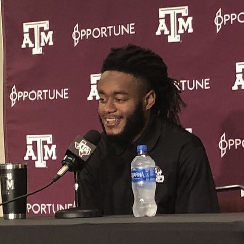 Aggie WR Yulkeith Brown (9.5.22)