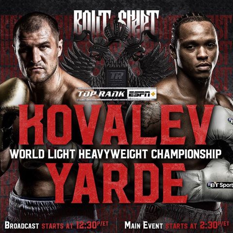 ☎️Anthony Yarde vs Sergey Kovalev Live Fight Chat💭 🇬🇧 vs 🇷🇺