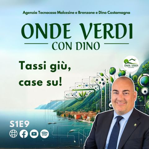 ⬇️⬆︎ Tassi giù, case su!