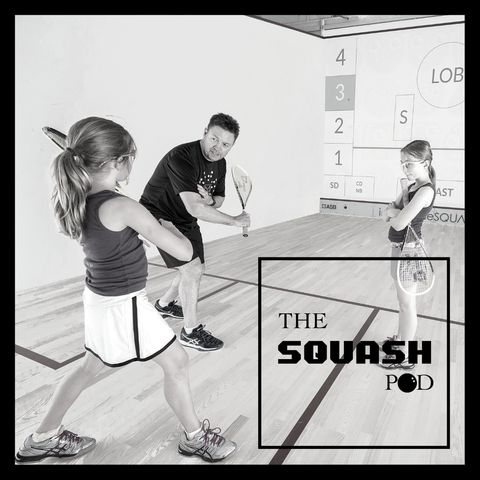 The Squash Pod interviews the team behind MSquash.- With guests Shaun Moxham, Sanne Veldkamp, and Katline Cauwels