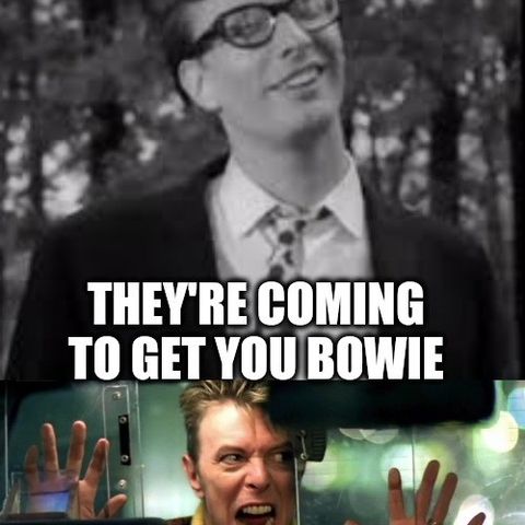 i'm afraid of Johnny:  David Bowie/Night of the Living Dead Mash up