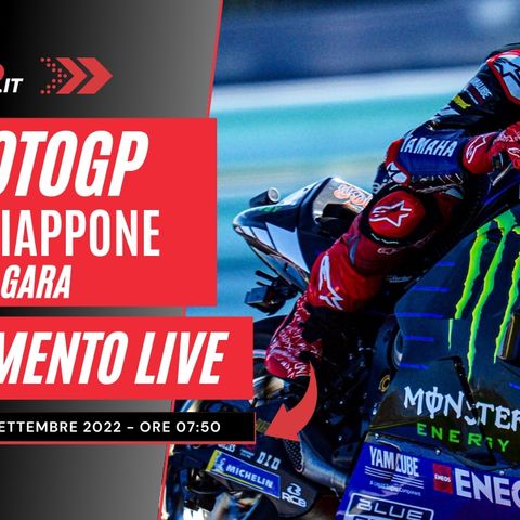 MotoGP | GP Giappone 2022 - Commento LIVE Gara