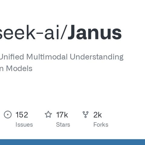 GitHub - deepseek-ai/Janus: Janus-Series: Unified Multimodal ...