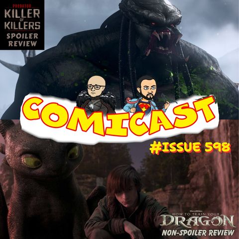 Issue 598: Talking Comicpalooza, HTTYD, & Predator with Fred of Derf Designs