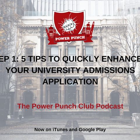 5 tips to quickly enhance your university admissions application