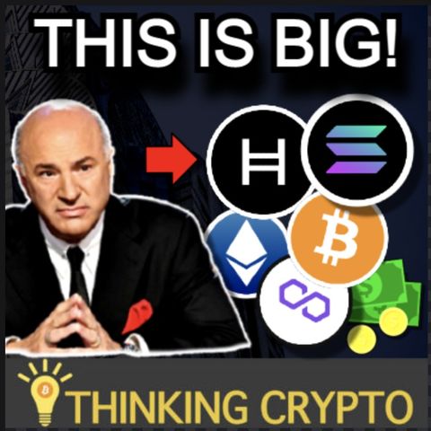 Kevin O'Leary CRYPTO Investing Strategy HBAR Solana Ethereum Matic - New Crypto Fund & Jobs Surge!