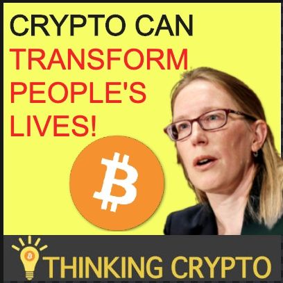 BITCOIN & CRYPTO Market Can "Transform People’s Lives" Says SEC's Cryptomom
