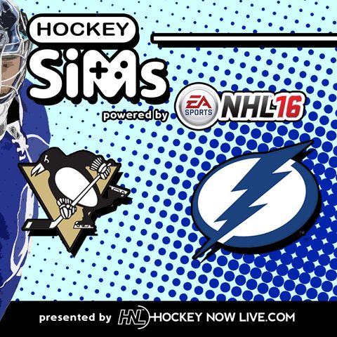 Penguins vs Lightning: Game 4 (NHL 16 Hockey Sims)