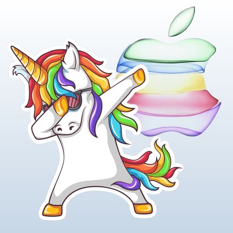 Anche gli unicorni cagano arcobaleni (Chinotto Apple settembre 2019) REMINDER