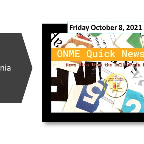 ONME Quick News - 10-8-21