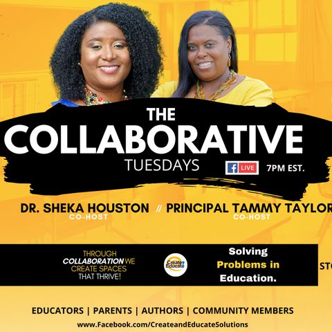 Episode 29:  The Collaborative welcomes Carlos Johnson and D.M. Whitaker.