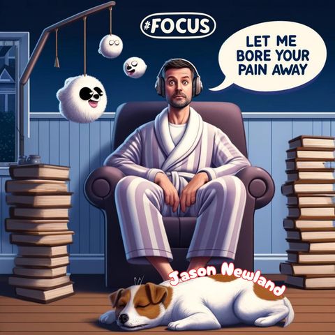 (no music) #9 Focus - Let Me Bore Your PAIN AWAY (Jason Newland) (10th April 2024)