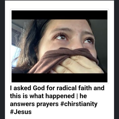 I asked God for radical faith and this is what happened | he answers prayers #chirstianity #Jesus