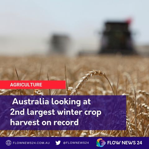 2nd highest Aust. winter crop on record: ABARES