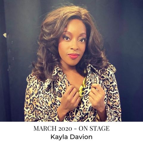 Creative Interview with Kayla Davion - 'On Stage' of Tina: The Broadway Musical - March 2020