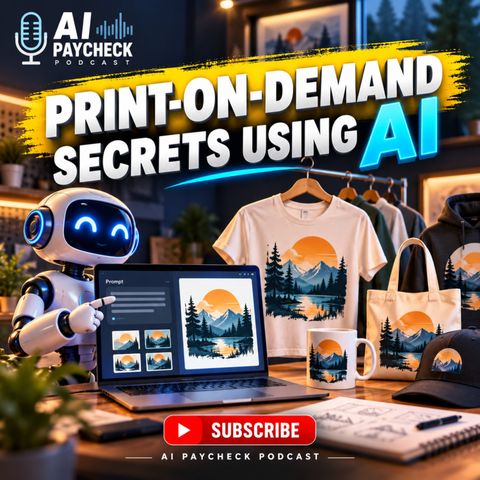 Print-on-Demand Secrets Using AI