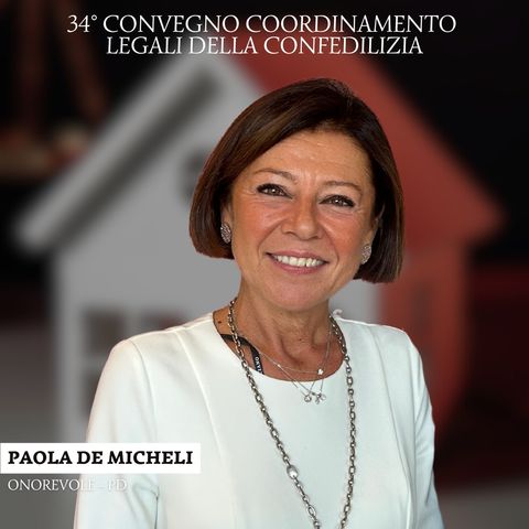 Intervista esclusiva all'Onorevole Paola De Micheli