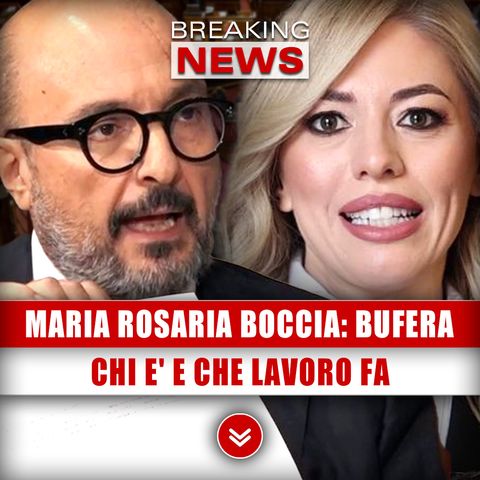 Maria Rosaria Boccia Nella Bufera: Chi E' E Che Lavoro Fa!