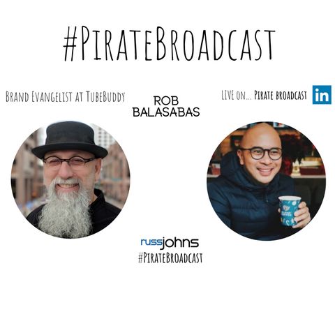 Join Rob Balasabas on the PirateBroadcast