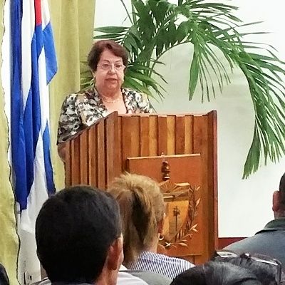 Presidenta del Tribunal Provincial en Ciego de Ávila