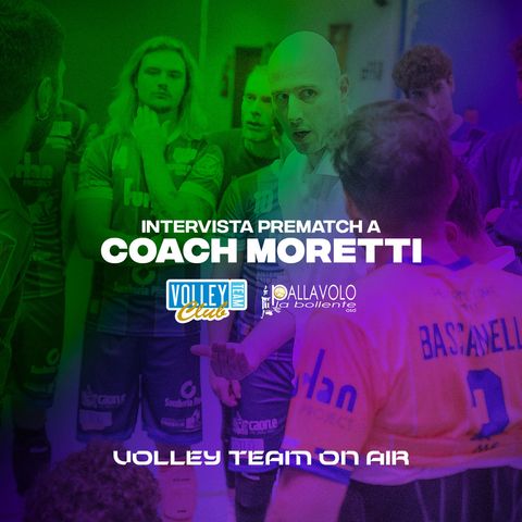 Coach Moretti prima di Personal Time-Acqui Terme