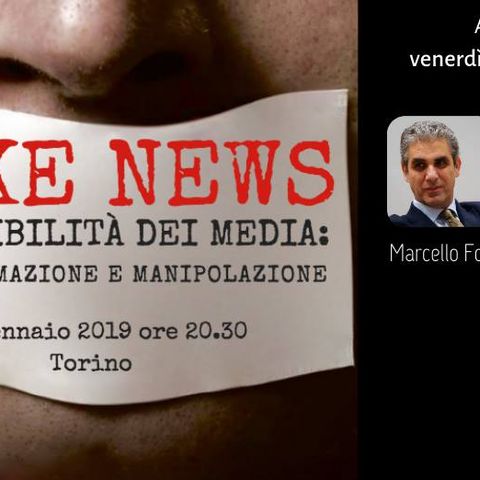 FAKE NEWS: Marcello FOA ed Enrica PERUCCHIETTI live dallo Spazio Uno Editori