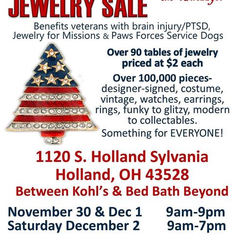 Pam Hayes - Vintage Jewelry Sale for Veterans