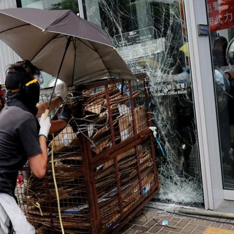 Enfrentamiento en Hong Kong
